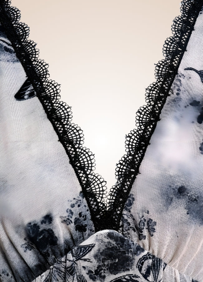 Steampunk Chain Corset Dress Black / XL steampunk-chain-corset-dress-black