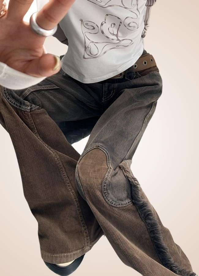 Steampunk Cowboy Pants Coffee / L steampunk-cowboy-pants-coffee