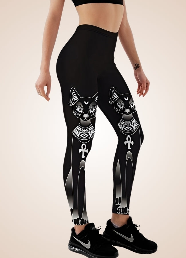 Steampunk Egyptian Legging Black / L steampunk-egyptian-legging-black