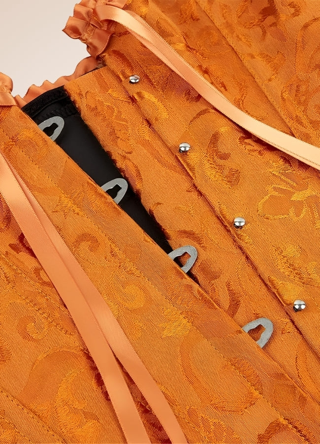 Steampunk Golden Bustier Gold / 2XS steampunk-golden-bustier-gold