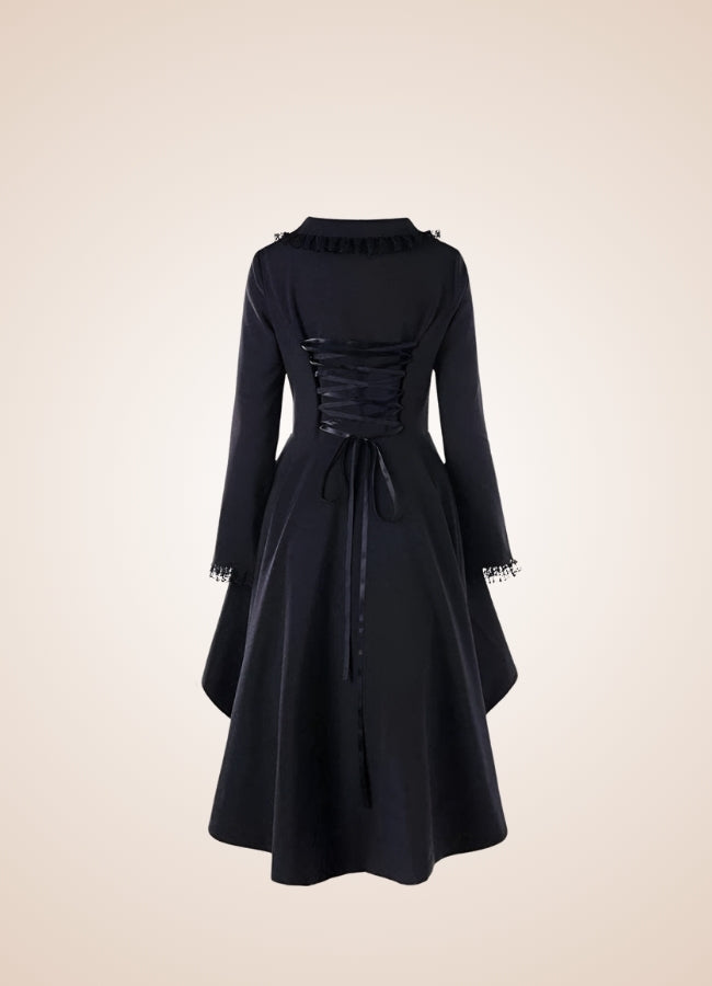 Steampunk Goth Style Coat Black / 4XL steampunk-goth-style-coat-black