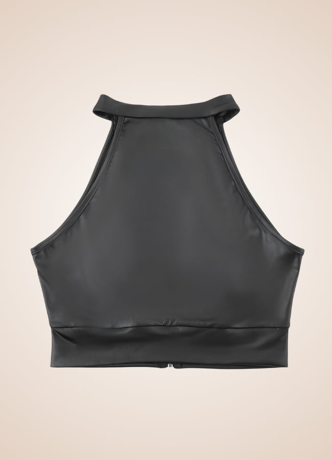 Steampunk Gothic Collar Corset Black / L steampunk-gothic-collar-corset-black