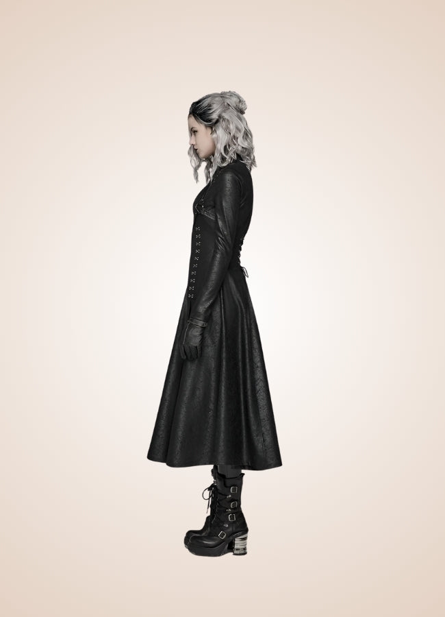 Steampunk Gothic High Collar Coat Black / 3XL steampunk-gothic-high-collar-coat-black