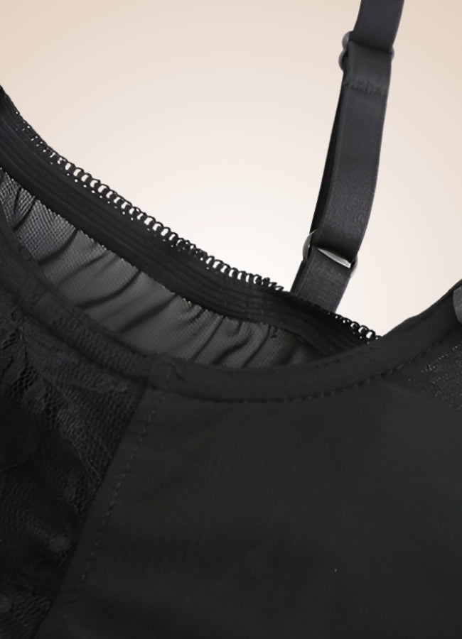 Steampunk Gothic Lace Up Corset Black / M steampunk-gothic-lace-up-corset-black