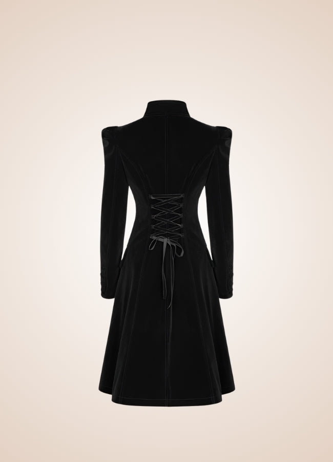 Steampunk Gothic Redingote Black / 3XL steampunk-gothic-redingote-black