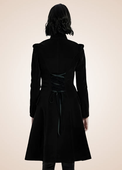 Steampunk Gothic Redingote Black / 3XL steampunk-gothic-redingote-black