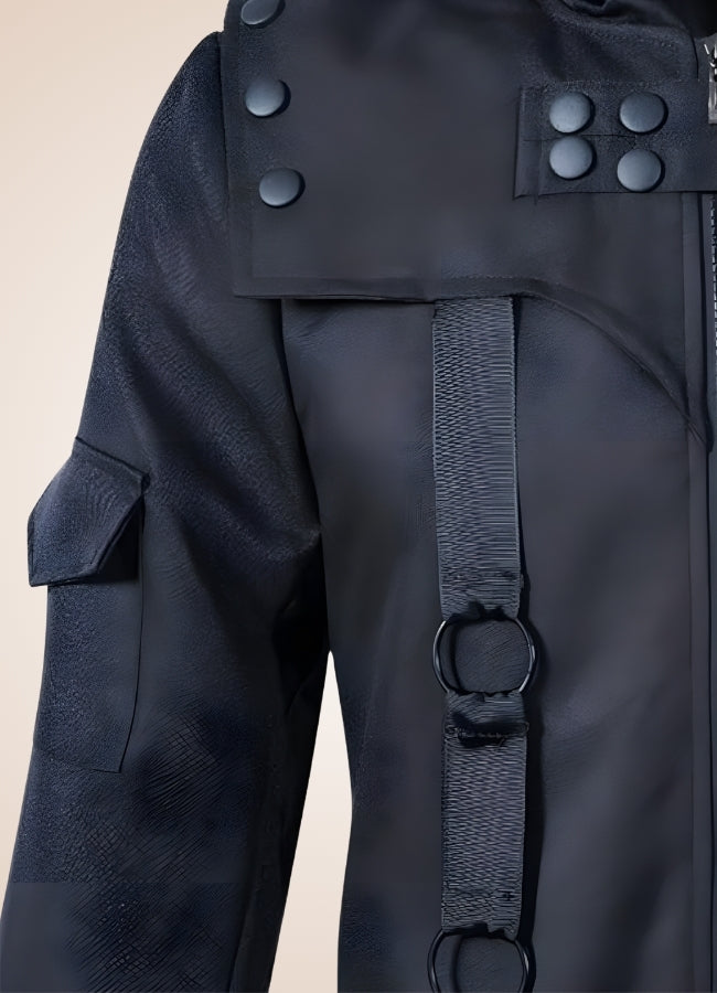 Steampunk Gothic Trench Coat Black / 4XL steampunk-gothic-trench-coat-black