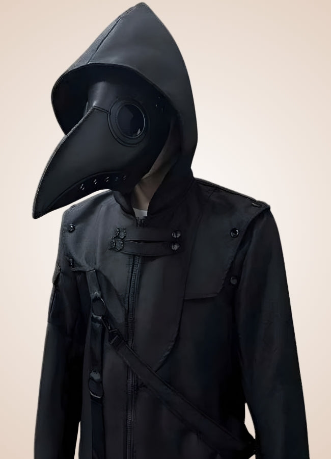 Steampunk Gothic Trench Coat Black / 4XL steampunk-gothic-trench-coat-black