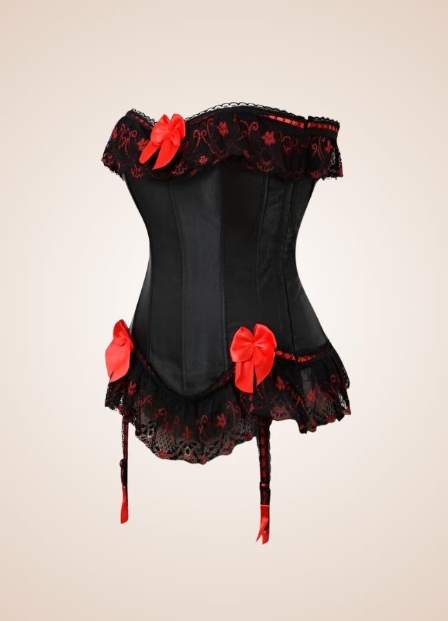 Steampunk Lolita Bustier Black / 4XL steampunk-lolita-bustier-black