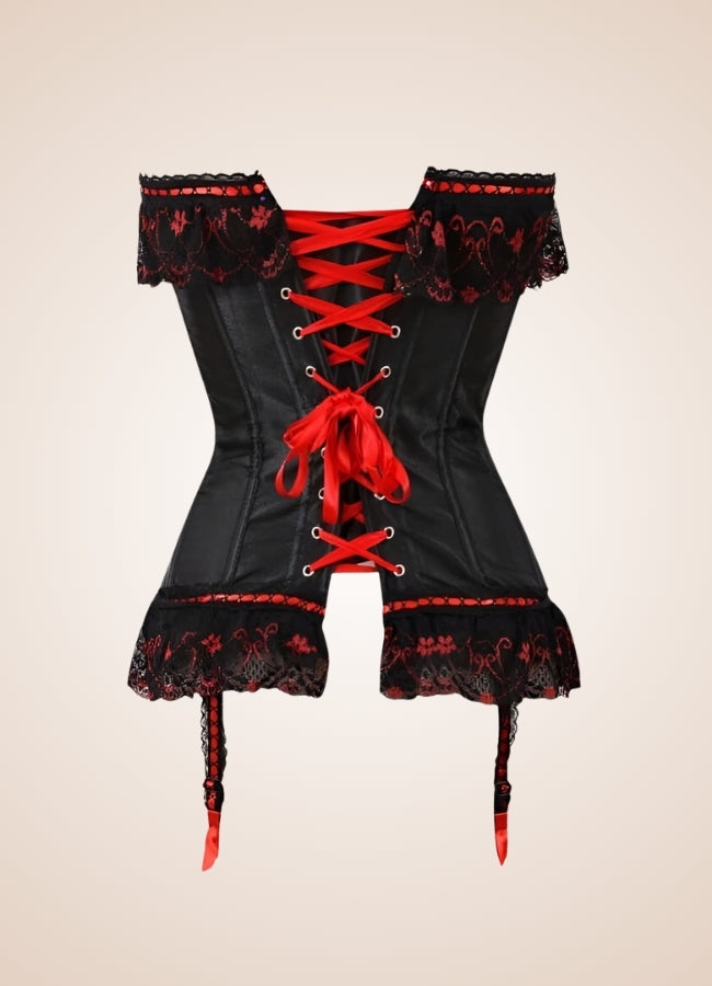 Steampunk Lolita Bustier Black / 4XL steampunk-lolita-bustier-black