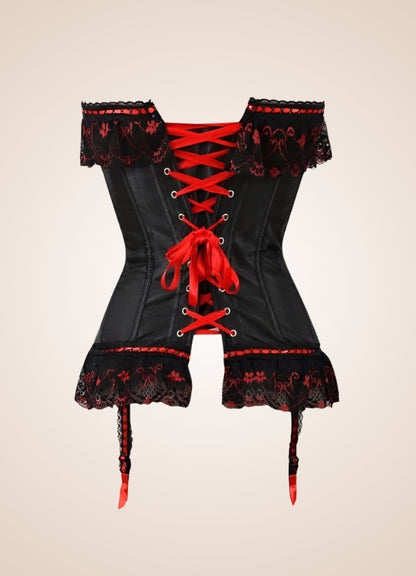 Steampunk Lolita Bustier Black / 4XL steampunk-lolita-bustier-black