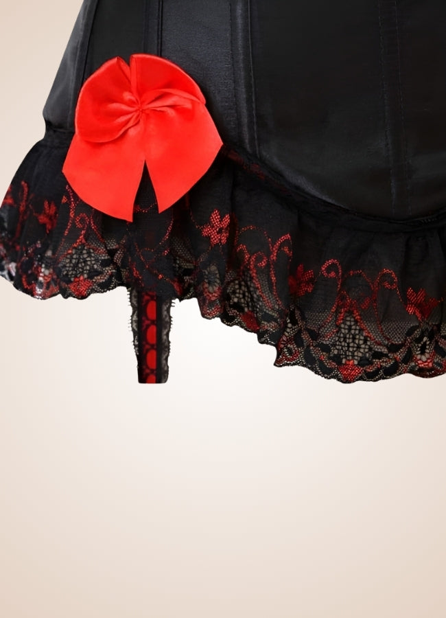 Steampunk Lolita Bustier Black / 4XL steampunk-lolita-bustier-black