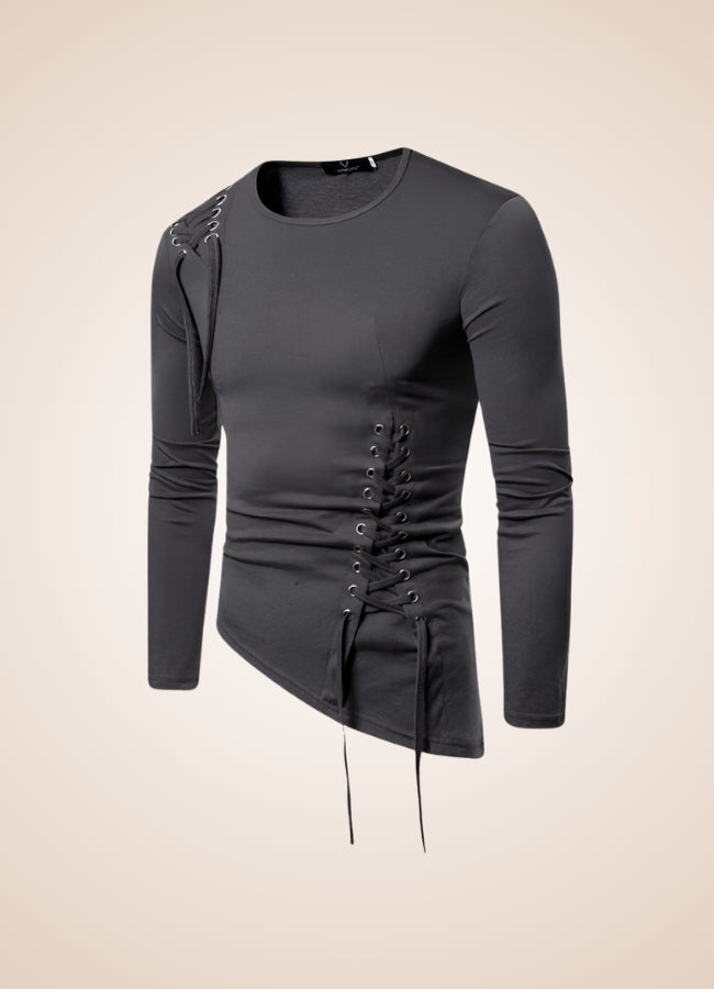 Steampunk Longsleeve Shirt Gray / XL steampunk-longsleeve-shirt-gray