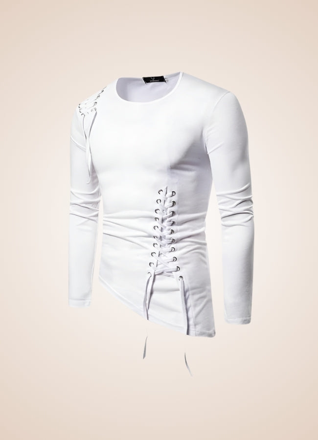 Steampunk Longsleeve Shirt White / XL steampunk-longsleeve-shirt-white