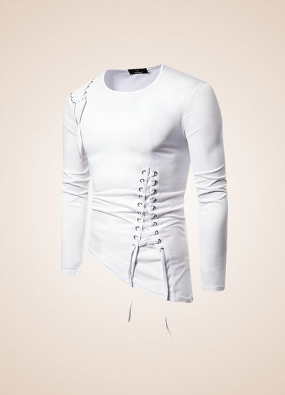 Steampunk Longsleeve Shirt White / XL steampunk-longsleeve-shirt-white