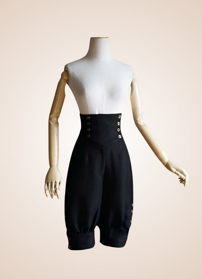 Steampunk Medieval Pirate Pants Black / XL steampunk-medieval-pirate-pants-black