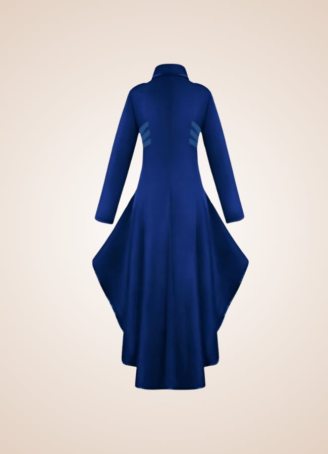 Steampunk Medieval Redingote Dress Blue / 2XL steampunk-medieval-redingote-dress-blue