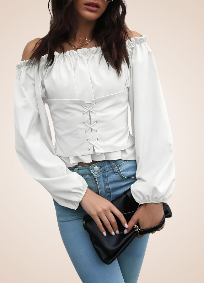 Steampunk Medieval Renaissance Shirt White / L steampunk-medieval-renaissance-shirt-white