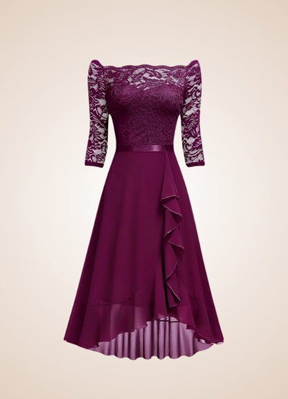 Steampunk Mesh Victoria Dress Purple / XL steampunk-mesh-victoria-dress-purple