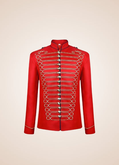Steampunk Parade Jacket Red Gold / XL steampunk-parade-jacket-red-gold