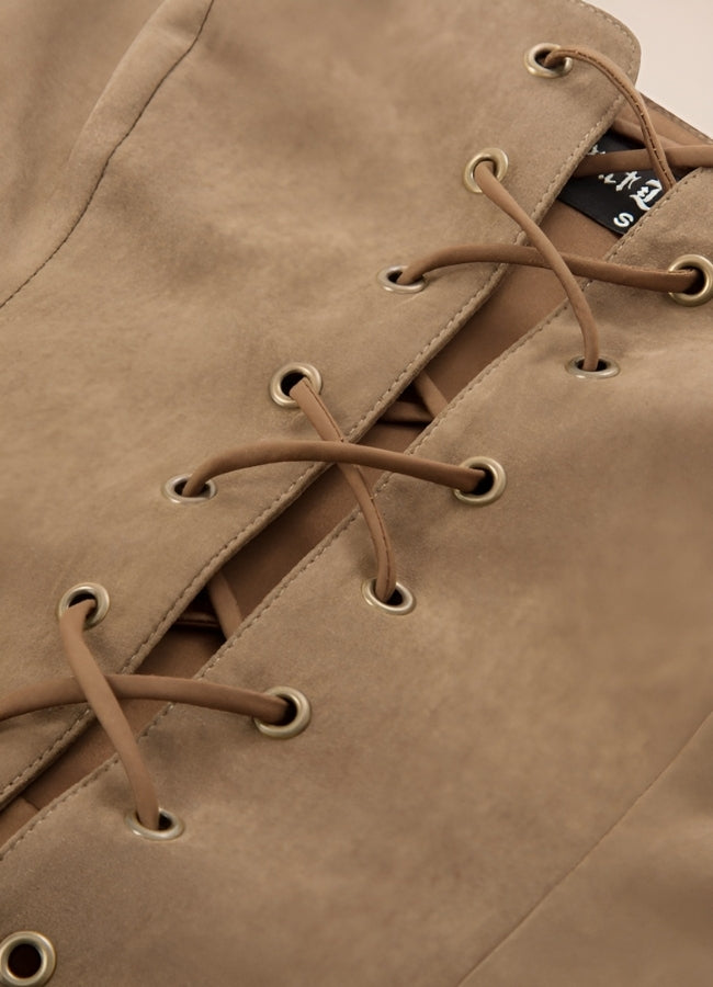 Steampunk Renaissance Corset Brown / XL steampunk-renaissance-corset-brown