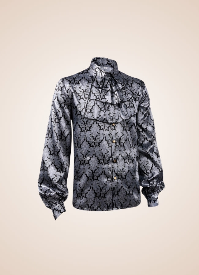 Steampunk Renaissance Grey Shirt Gray / XL steampunk-renaissance-grey-shirt-gray