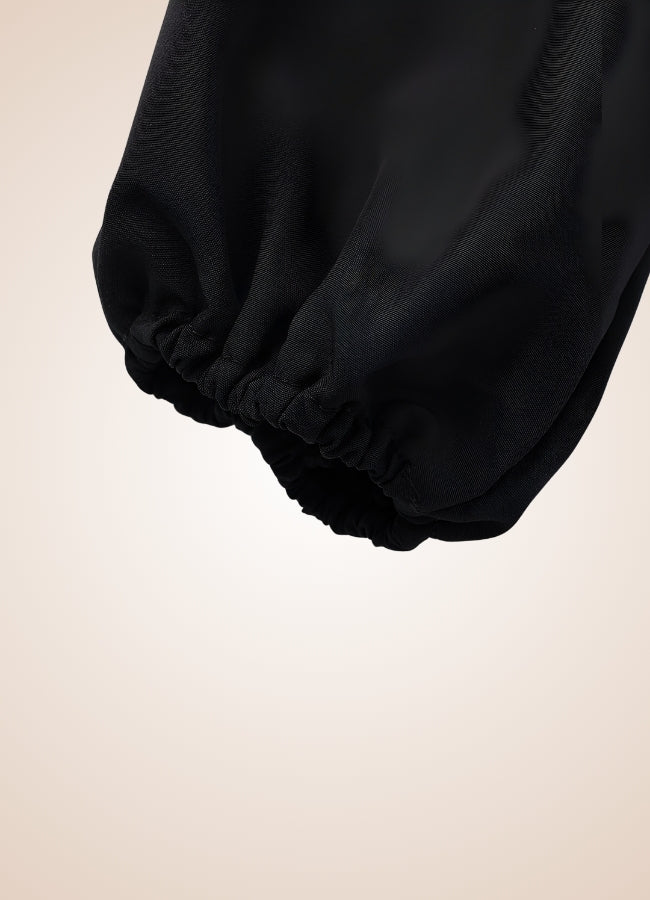 Steampunk Renaissance Off Shoulder Shirt Black / M steampunk-renaissance-off-shoulder-shirt-black