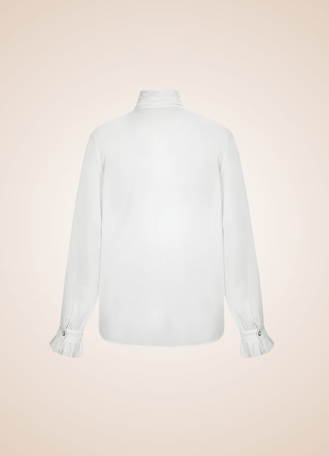 Steampunk Ruffled Shirt White / 4XL steampunk-ruffled-shirt-white