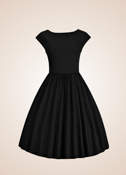 Steampunk Summer Vintage Dress Black / 3XL steampunk-summer-vintage-dress-black