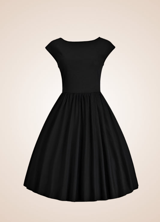 Steampunk Summer Vintage Dress Black / 3XL steampunk-summer-vintage-dress-black