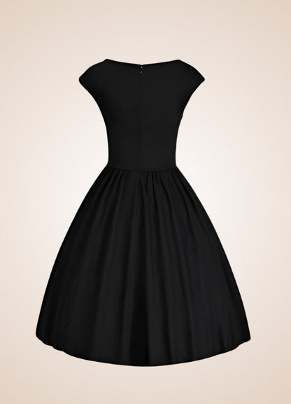 Steampunk Summer Vintage Dress Black / 3XL steampunk-summer-vintage-dress-black