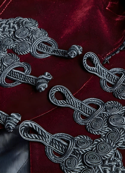 Steampunk Tailcoat Wine Red / 3XL steampunk-tailcoat-wine-red