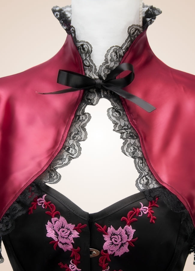 Steampunk Victorian Dress Red / One Size steampunk-victorian-dress-red