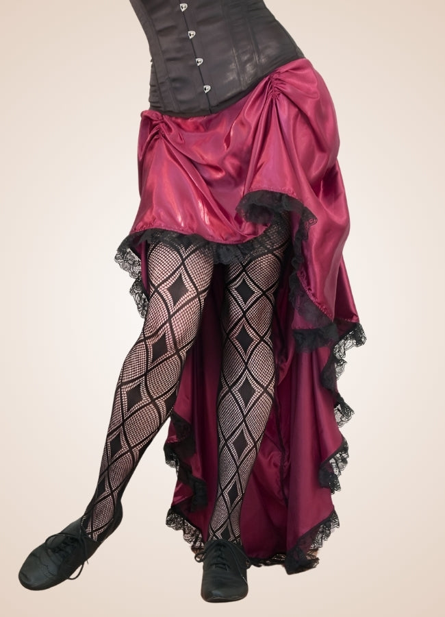 Steampunk Victorian Dress Red / One Size steampunk-victorian-dress-red