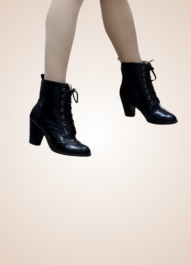 Steampunk Victorian Style Shoes Black / 12.5 steampunk-victorian-style-shoes-black