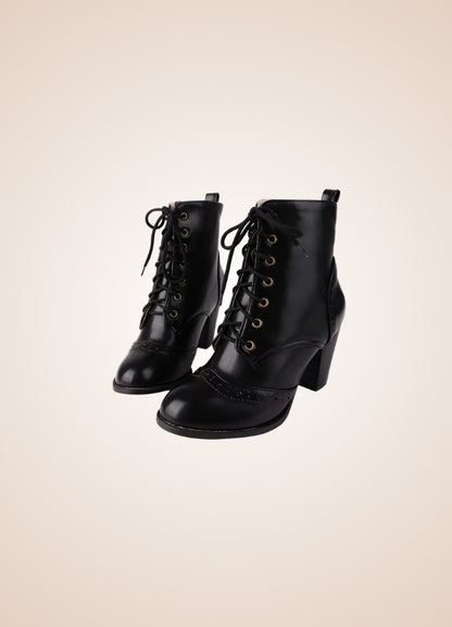 Steampunk Victorian Style Shoes Black / 12.5 steampunk-victorian-style-shoes-black