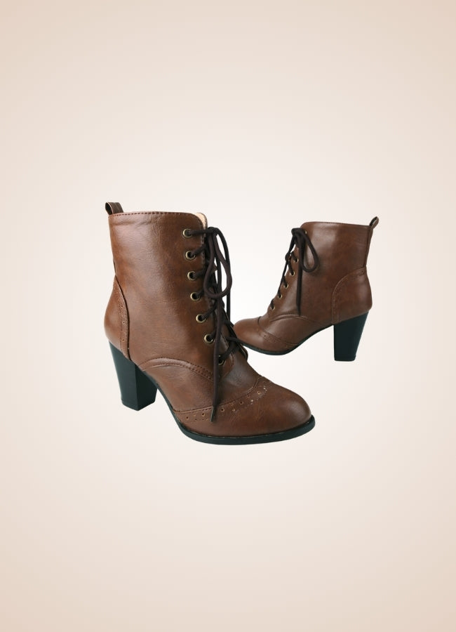 Steampunk Victorian Style Shoes Brown / 12.5 steampunk-victorian-style-shoes-brown