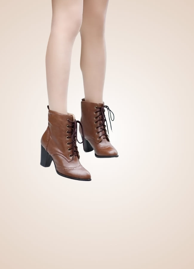 Steampunk Victorian Style Shoes Brown / 12.5 steampunk-victorian-style-shoes-brown