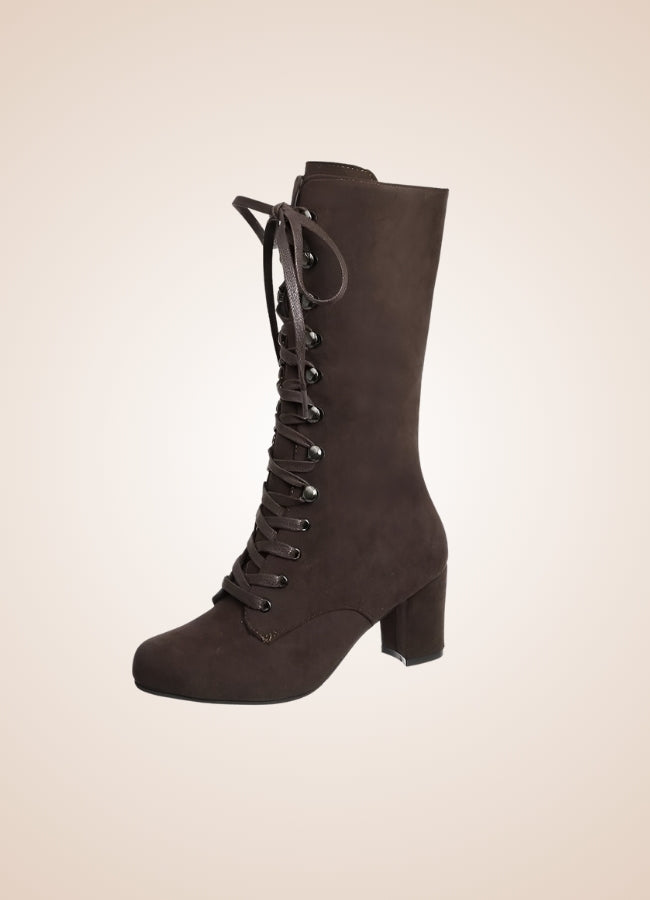 Steampunk Vintage Boots Brown / 12.5 steampunk-vintage-boots-brown