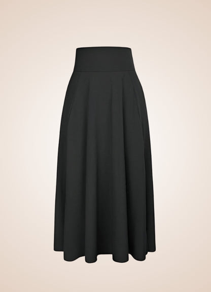 Steampunk Vintage Skirt Black / L steampunk-vintage-skirt-black