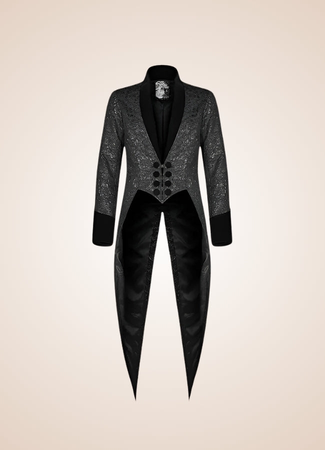 Steampunk Vintage Tailcoat Black / 4XL steampunk-vintage-tailcoat-black