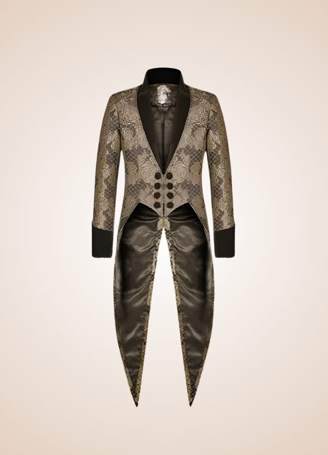 Steampunk Vintage Tailcoat Gold / 4XL steampunk-vintage-tailcoat-gold