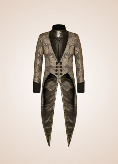 Steampunk Vintage Tailcoat Gold / 4XL steampunk-vintage-tailcoat-gold