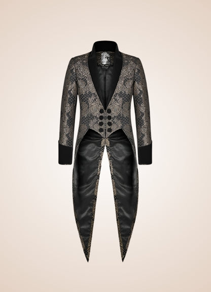 Steampunk Vintage Tailcoat Silver / 4XL steampunk-vintage-tailcoat-silver
