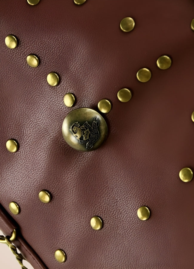 Underbust Leather Steampunk Corset Brown / XL underbust-leather-steampunk-corset-brown