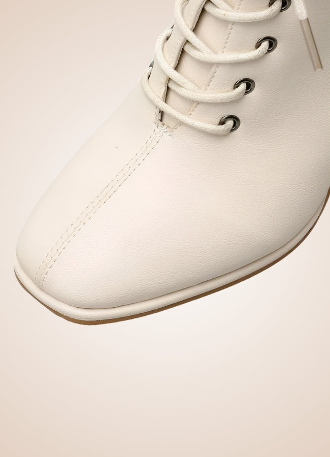 Victorian Ankle Boots White / 9.5 victorian-ankle-boots-white