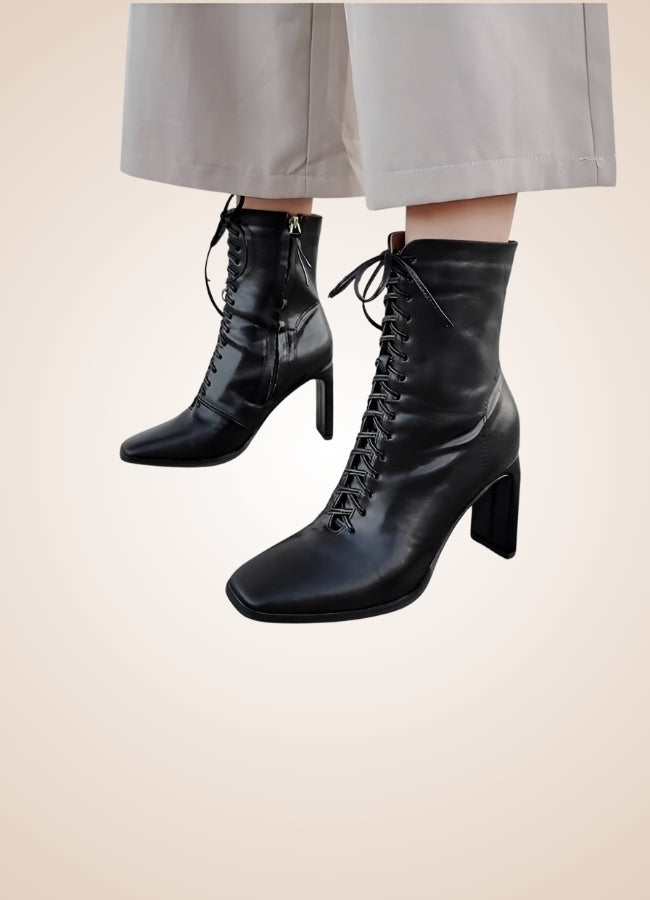 Victorian Pointed Toe Boots Black / 12.5 victorian-pointed-toe-boots-black