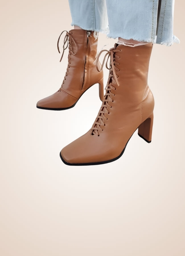 Victorian Pointed Toe Boots Brown / 12.5 victorian-pointed-toe-boots-brown