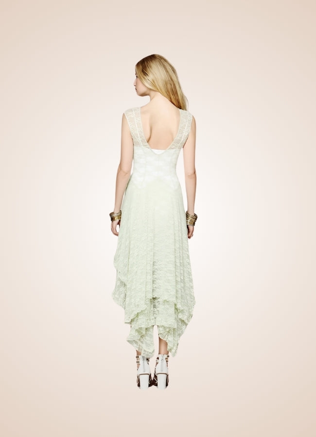 White Steampunk Long Dress White / L white-steampunk-long-dress-white