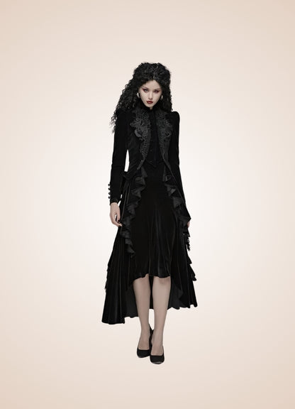 Women's Gothic Jacket Black / 3XL womens-gothic-jacket-black